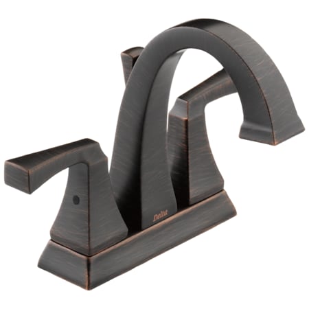 Delta 3-hole 4" installation Hole Centerset Lavatory Faucet, Venetian Bronze 2551-RBMPU-DST